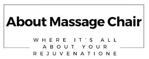 Logo of About Massage Chair Blog in Footer section.